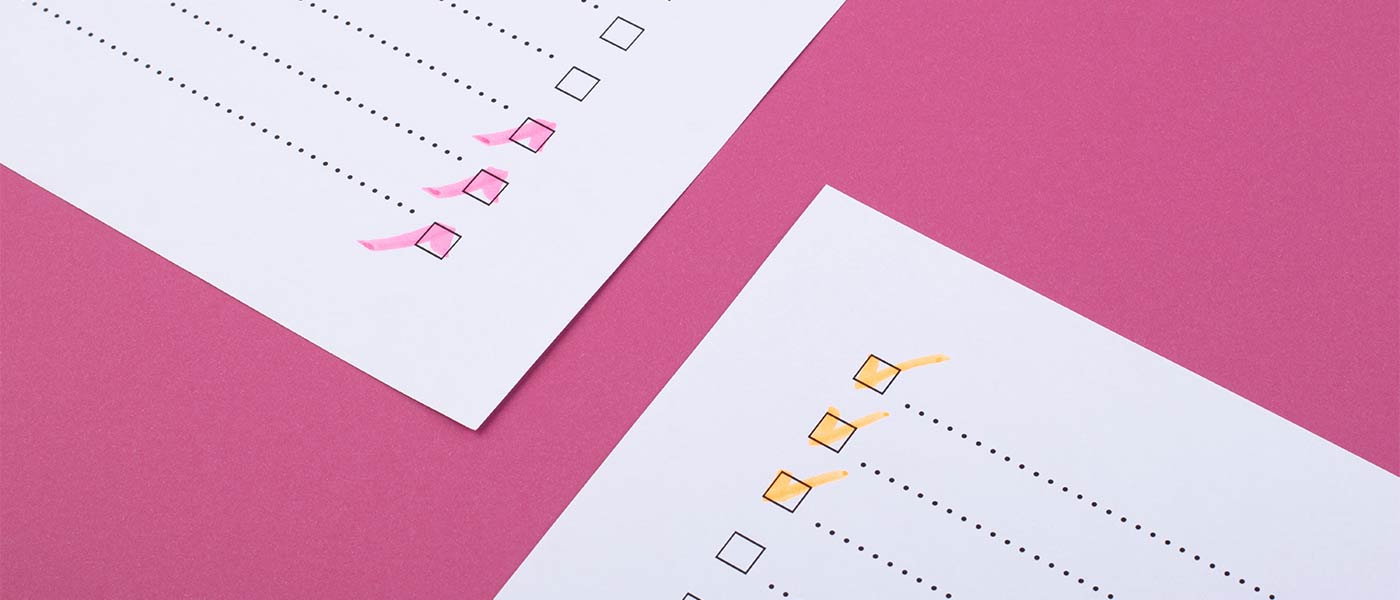 A comparison checklist can illustrate key differences in your product.